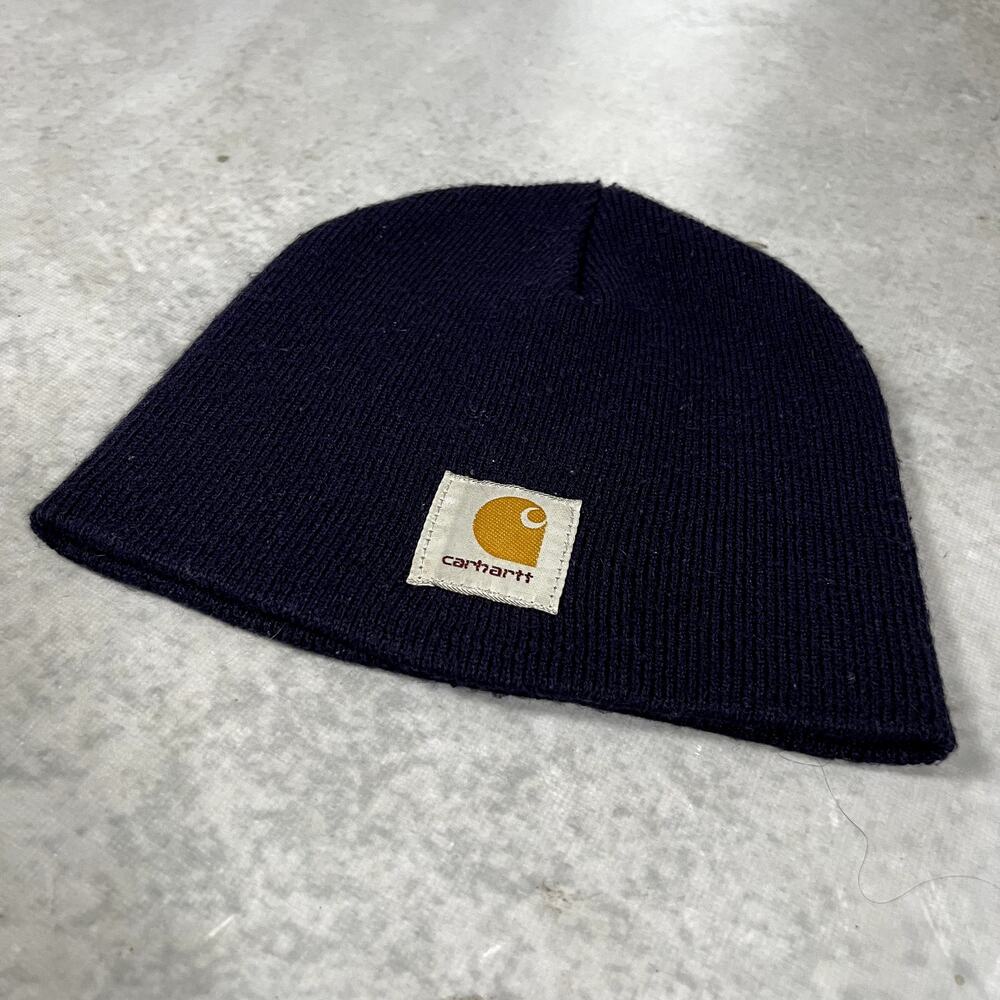 Carhartt Blue Skull Beanie One Size Skully - Picture 2 of 6